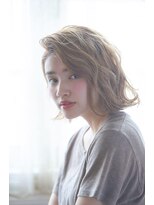 セシルヘアー 広島駅前店(Cecil hair)&nbsp;ミルクティーベージュ_ブルージュヴェールウェーブ