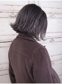 グラデーションカラー　ラベンダーアッシュ　ハイライトカラー