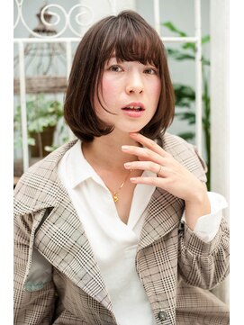 ヘアケアサロン シェーン(hair care salon Schon) ツヤとボリュームで大人っぽさがあるボブ