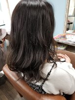 ルークス 中央林間(LOOOKS)&nbsp;ダークアッシュ×セミロング