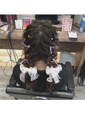 ゆるふわおさげ♪