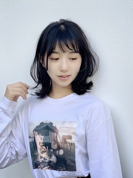 スタンス(stance) ピュアな透明感が魅力！素髪ハネミディ！