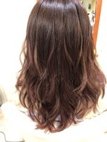 ニーナ ビューティーサロン(NINA Beauty Salon) ミディアムレッド#ミディアムヘア#大変身#エクステ