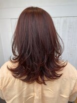 ネウィ グランデ 横浜(newi grande)&nbsp;大人かわいいくびれミディラベンダーインナーカラー