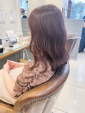 ネオリーブアイム 横浜西口店(Neolive aim) ピンクベージュ 透明感カラー【横浜】