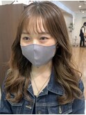 #コテ巻きパーマ