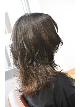 ポタム 東中野(potamu) ラフなミディアムレイヤー