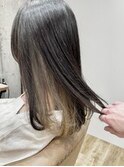 【tot.fam.】インナーカラーxセミロング☆20代30代40代に♪