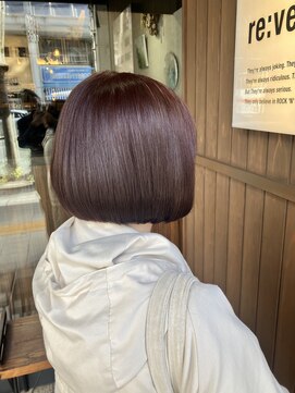 カフェアンドヘアサロン リバーブ(cafe&hair salon re:verb) ミニボブ