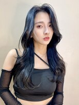 アリスバイアフロート 自由が丘(ALICe by AFLOAT)&nbsp;ブリーチなし／ブルーブラック／レイヤーカット／自由が丘