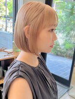 ナル(nalu.)&nbsp;ミルクティーベージュ/ブロンドベージュ/グレージュ/ボブ