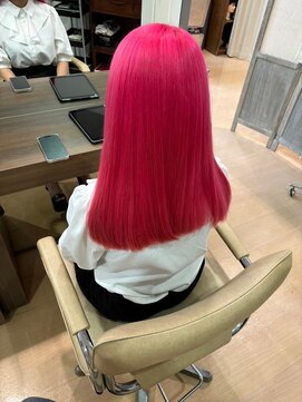 アウラ(AURA) ネオンピンク暖色カラーピンクカラー