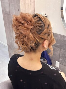 ヘア サロン クラン ソア 心斎橋店(hair salon clan soar) お団子【クランソア】ヘアセット/ヘアメ/心斎橋ヘアメ