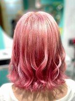 マティーナ ヘアー 池袋(Matina hair)&nbsp;[　さくらピンク　グラデーション】池袋美容室