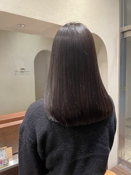 エルサフィロ ヨドヤバシ(el zafiro yodoyabashi) ダークグレー　髪質改善トリートメント