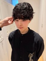 ルアウハク 梅田(LUAU Haku)&nbsp;【REN】マッシュショートパーマ