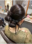 ALMO◎結婚式ヘアアレンジ【ローシニヨン】
