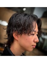 スマイルヘアー 上野入谷店(Smile hair)&nbsp;センターパート×ツイストスパイラルパーマ