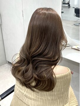 オニキス(ONYX) ブリーチなしダブルカラーマロンベージュレイヤー【chisato】