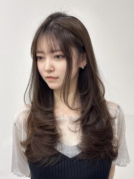 ロムーク 表参道(LOMKH) 新生活はエクステイメチェン/美髪/ワイドバング/ブルーブラック