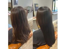 セプトヘア(Sept hair)の雰囲気（【METEO】大人女性のための髪質改善で絹髪に。before→after）
