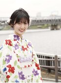 名駅　レンタル　訪問着　着物　七五三　袴　お宮参り　ヘア