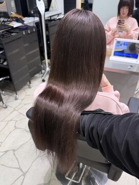 ラピス 福岡天神店(Lapis) チョコレートブラウン×エクステ70枚