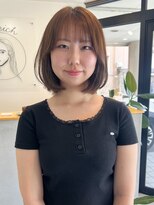 エンリッチヘア(enrich hair)&nbsp;韓国　レイヤーボブ