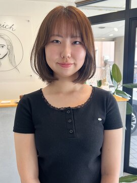 エンリッチヘア(enrich hair) 韓国 レイヤーボブ