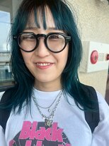 フィルム(FiLMs)&nbsp;ケアブリーチ/グリーンカラー/レイヤーカット