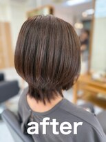 フレアヘアー(flair hair) ウルフ系カット