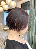 ★短過ぎない可愛いショート切ります！横浜ショートボブ