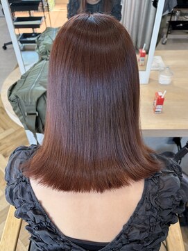 ジーナ 福岡天神(Zina) 《艶髪》艶カラー×髪質改善premiumトリートメント