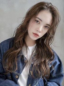 ギークス(GEEKS) 【GEEKS渋谷】ロングレイヤー/マロンベージュ/20代30代/冬カラー