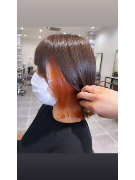 アプシー 三木店(Apsee) イヤリングカラー×オレンジ