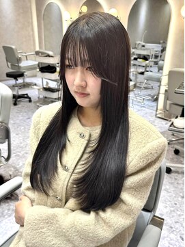 ジーナ 天神(Zina) 韓国ヘア/レイヤーカット/顔周りカット/ザクザクレイヤー