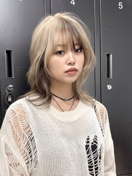 lynn【武蔵小杉】#インナーカラー#ルーツカラー#ブリーチ