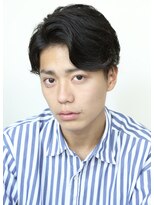 ソレイユ(Soleil)&nbsp;アップバング/メンズパーマ/社会人/ビジネスヘア/清潔感