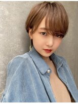 サンドパールス 仙台店(sand PALCE)&nbsp;髪質改善/大人ガーリー/似合わせカット/ショートボブ前髪/仙台