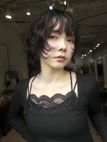 ナループロアツム(Nalu pu loa Tsum)&nbsp;ショートウルフ/マレットヘア/ウルフパーマ