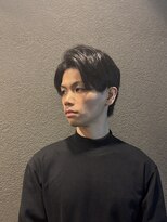 ヤスムラ(YASUMURA)&nbsp;骨格お悩み調整カット・センターパート【西宮北口/理容室】