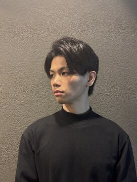 ヤスムラ(YASUMURA) 骨格お悩み調整カット・センターパート【西宮北口/理容室】