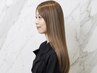 【うる艶ストレート】カット＋縮毛矯正（髪質改善）+髪質改善トリートメント