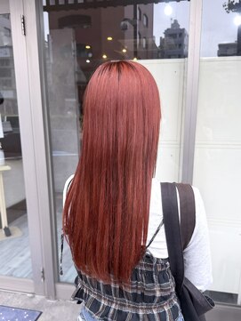 ミニム ヘアー(minim hair) 【minim×まは】オレンジカラー
