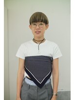 マレ(MARAIS)&nbsp;デザインカラーショートボブ