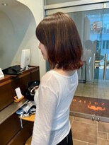 エルサフィロ ヨドヤバシ(el zafiro yodoyabashi) パーマスタイル グラデーションカラー