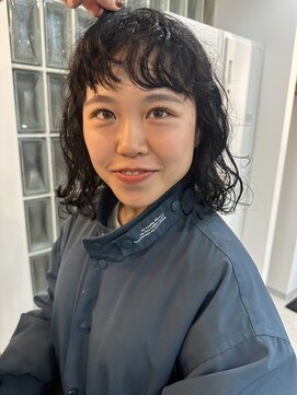 アト(Ato.) くせ毛を活かしたボブ【mayu】【Ato.明石】