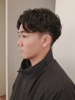 メイクス 表参道(MAKE'S omotesando)&nbsp;メンズヘア/リバースセンターパート/ニュアンスパーマ/表参道