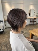 大人のフェミニンショート
