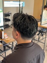 リズヘアーデザイン(RIZ hair design)&nbsp;メンズヘア/ツイストスパイラル/メッシュ/刈り上げ